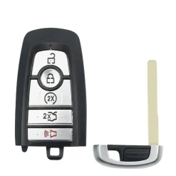 Outlet Smart key behuizing 5 knops geschikt voor Ford Autosleutelhoesjes