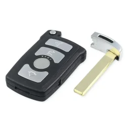 Online Smart key behuizing 4 knops geschikt voor BMW Autosleutelhoesjes