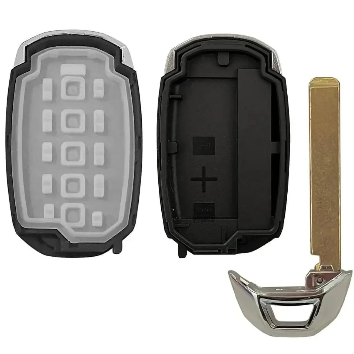 Sale Smart key behuizing 3 knops geschikt voor Hyundai Autosleutelhoesjes