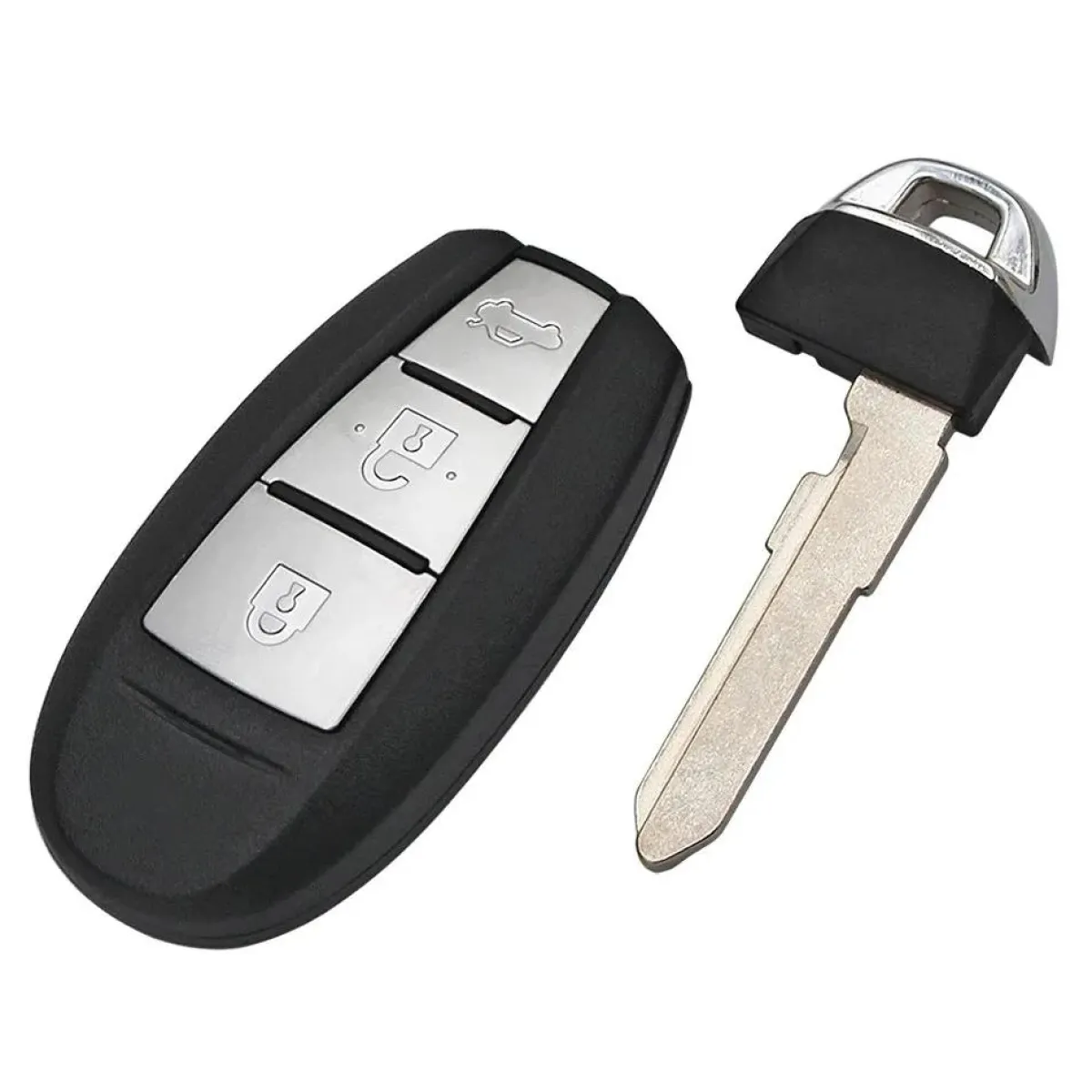 Clearance Smart key behuizing 3 knops geschikt voor Smart Autosleutelhoesjes