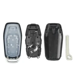 Hot Smart key behuizing 5 knops geschikt voor Ford Autosleutelhoesjes