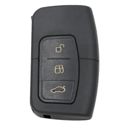 Best Smart key behuizing 3 knops geschikt voor Ford Autosleutelhoesjes