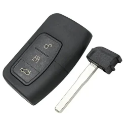 Best Smart key behuizing 3 knops geschikt voor Ford Autosleutelhoesjes