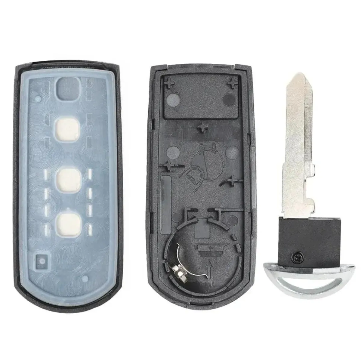 Best Smart key behuizing 2 knops geschikt voor Mazda Autosleutelhoesjes