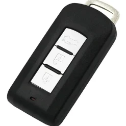 Best Smart key behuizing 3 knops voor Mitsubishi Autosleutelhoesjes