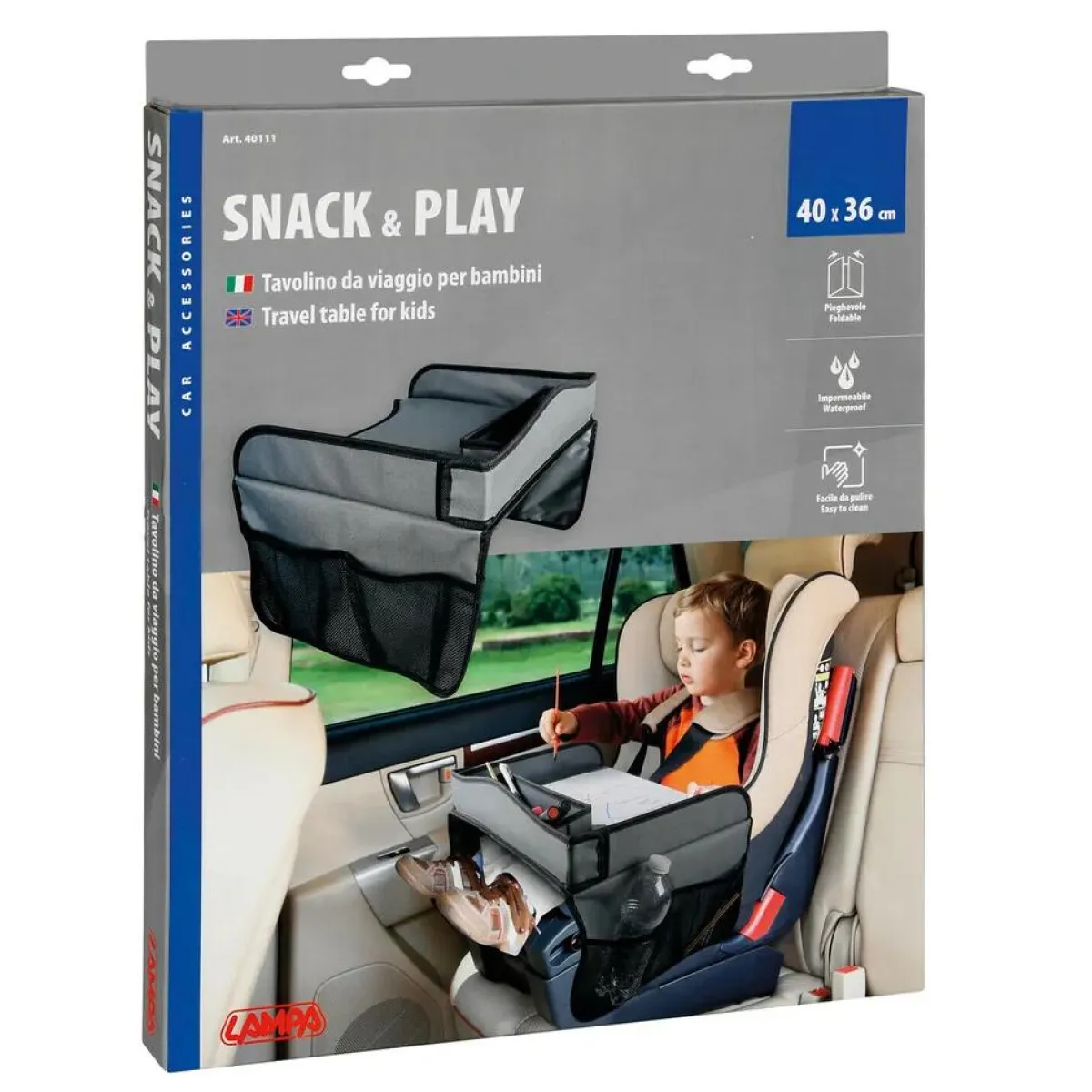 Snack- en speeltafel 40x36 cm Organizers