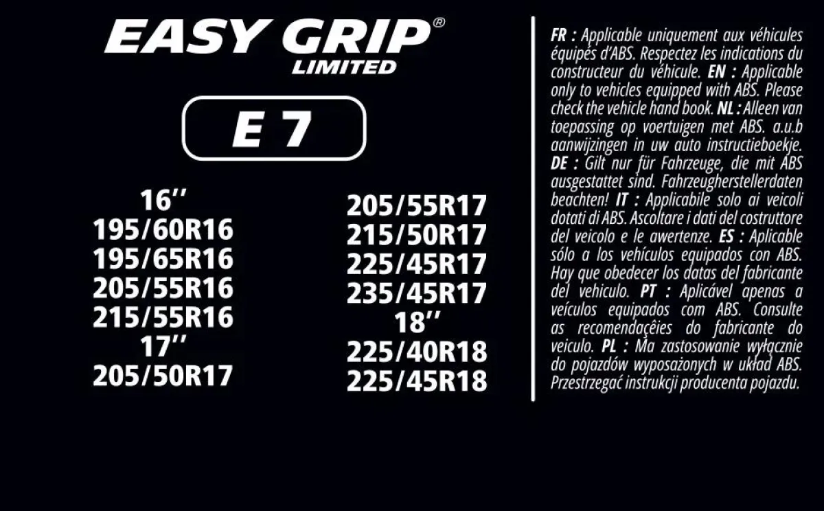Best Sneeuwkettingen - Easy Grip - EG-E7 Sneeuwkettingen
