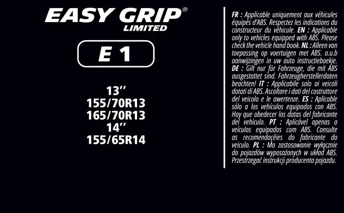 Online Sneeuwkettingen - Easy Grip - EG-E1 Sneeuwkettingen