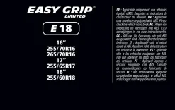 New Sneeuwkettingen - Easy Grip - EG-E18 Sneeuwkettingen