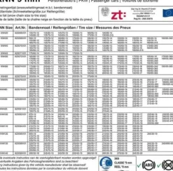 Clearance Sneeuwkettingen – KNN100 Sneeuwkettingen