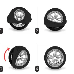 Outlet Sneeuwsokken voor bandenmaat 215/60R14 Sneeuwkettingen