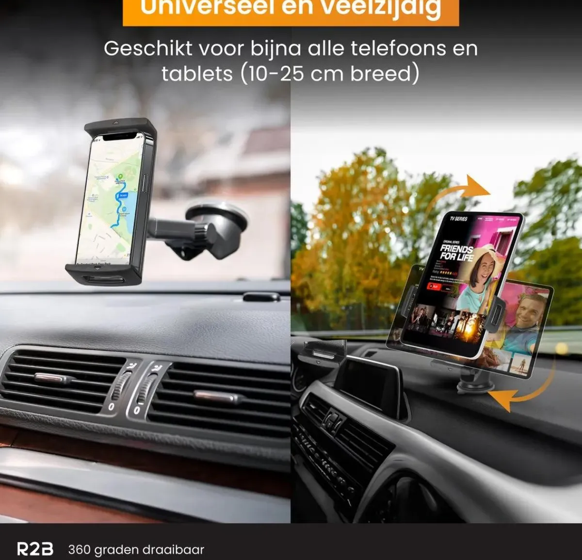 Sale Tablethouder/Telefoonhouder Auto Zuignap Telefoon & Tablethouders