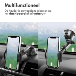 Online Telefoonhouder Auto - Dashboard / Raam Telefoon & Tablethouders