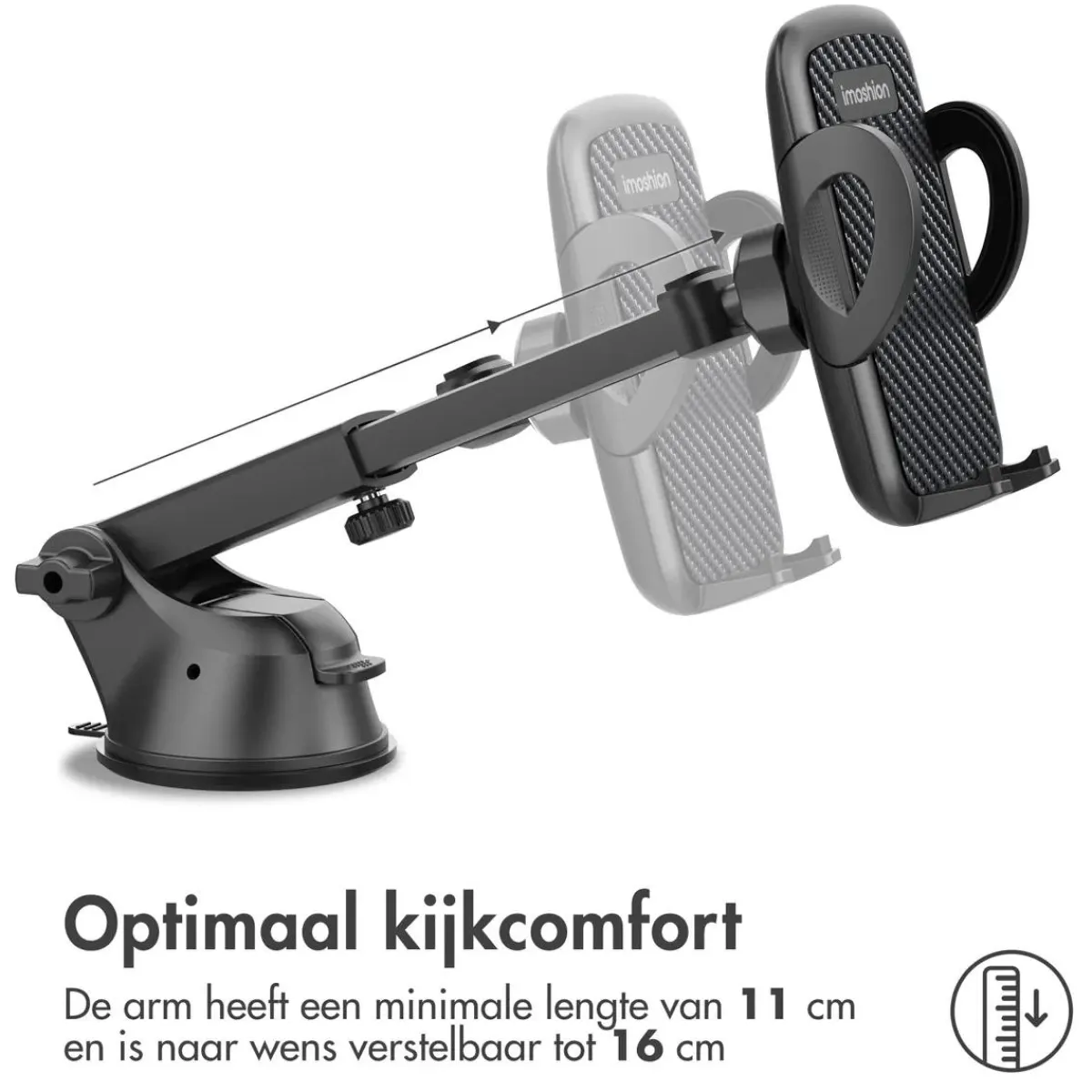 Outlet Telefoonhouder Auto - Dashboard / Raam / Vent Telefoon & Tablethouders