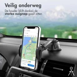 Outlet Telefoonhouder Auto - Dashboard / Raam / Vent Telefoon & Tablethouders