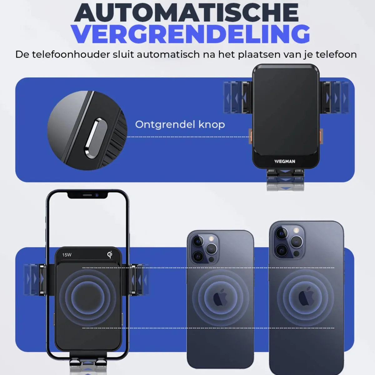Discount Telefoonhouder Auto Draadloze Oplader Telefoon & Tablethouders