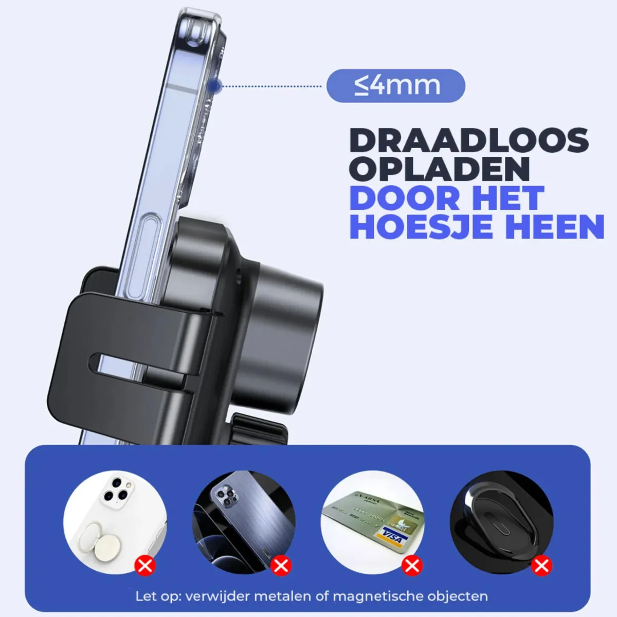 Discount Telefoonhouder Auto Draadloze Oplader Telefoon & Tablethouders