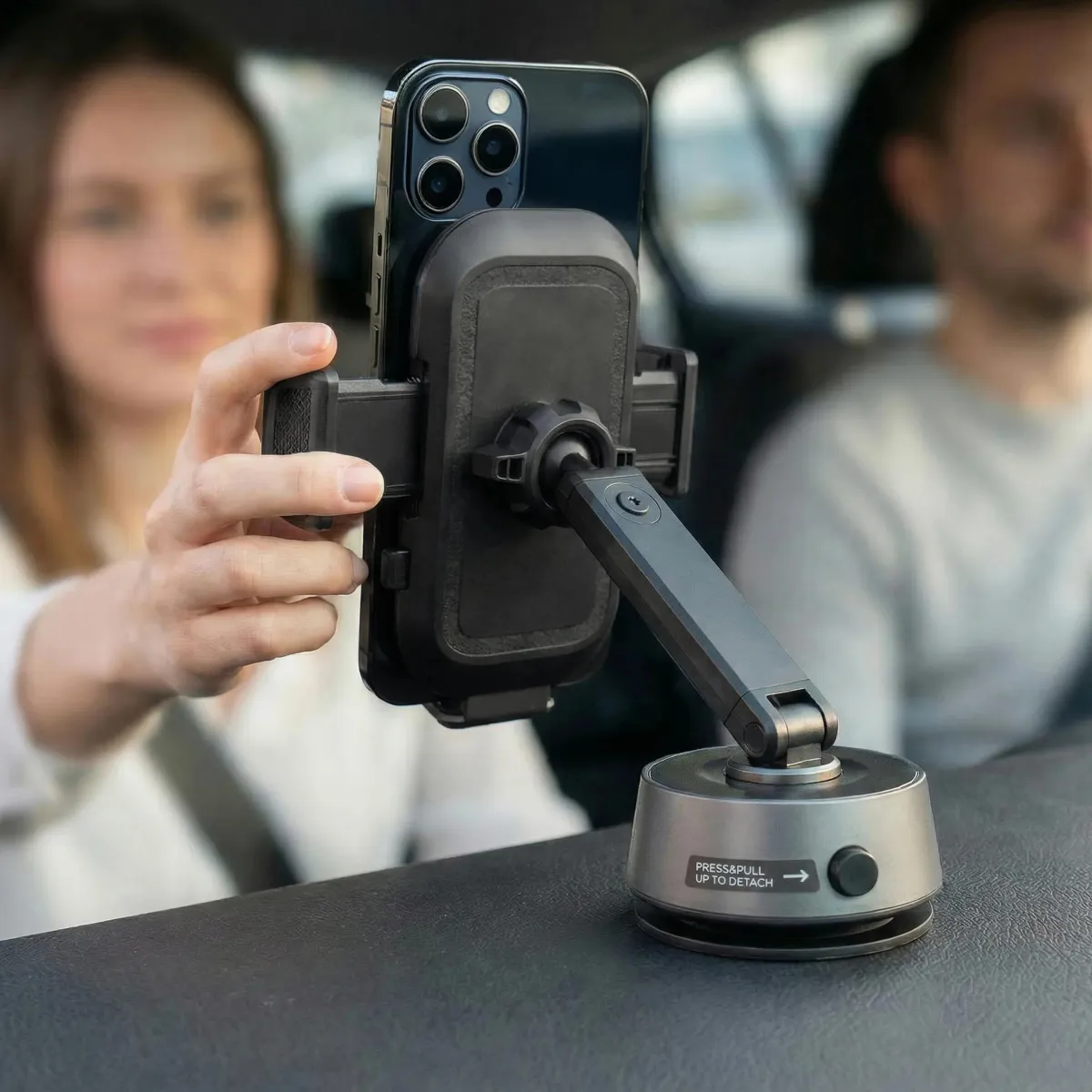 Clearance Telefoonhouder Auto - Elektrische Zuignap Telefoon & Tablethouders