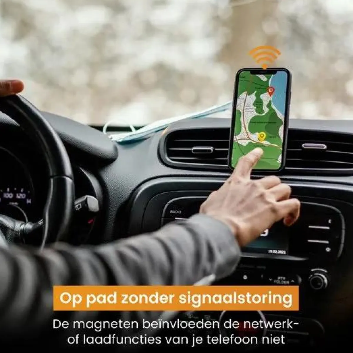 Clearance Telefoonhouder Auto Magneet 360˚C Rotatie Telefoon & Tablethouders
