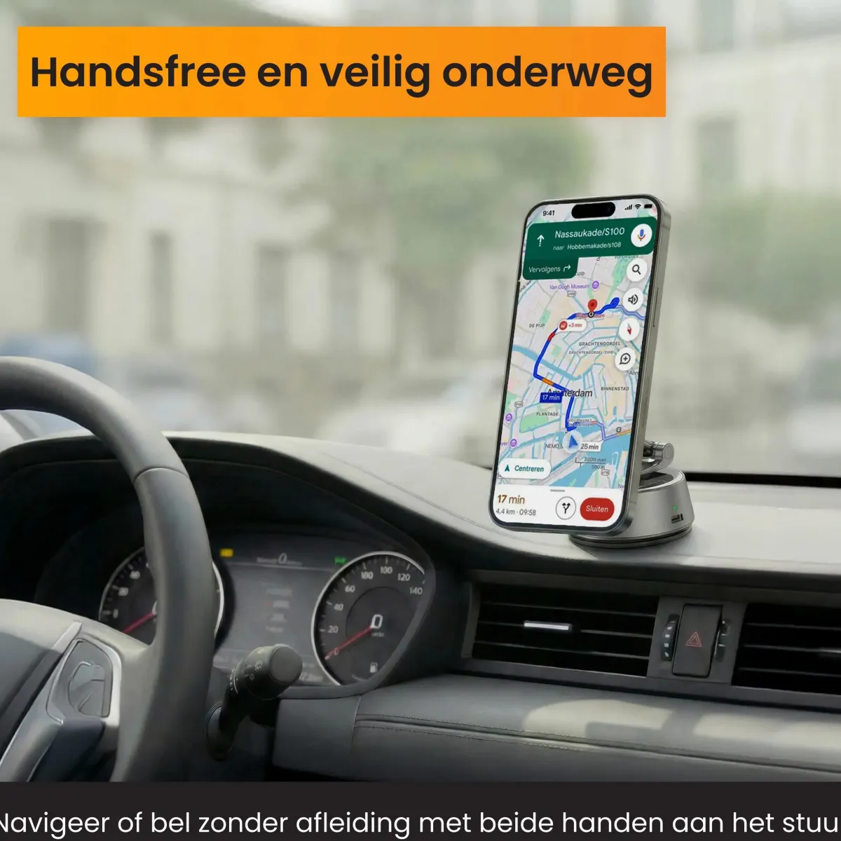 New Telefoonhouder Auto - Magnetische zuignap Telefoon & Tablethouders