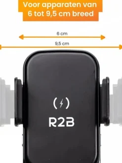 Sale Telefoonhouder Auto met Draadloze Oplader Telefoon & Tablethouders
