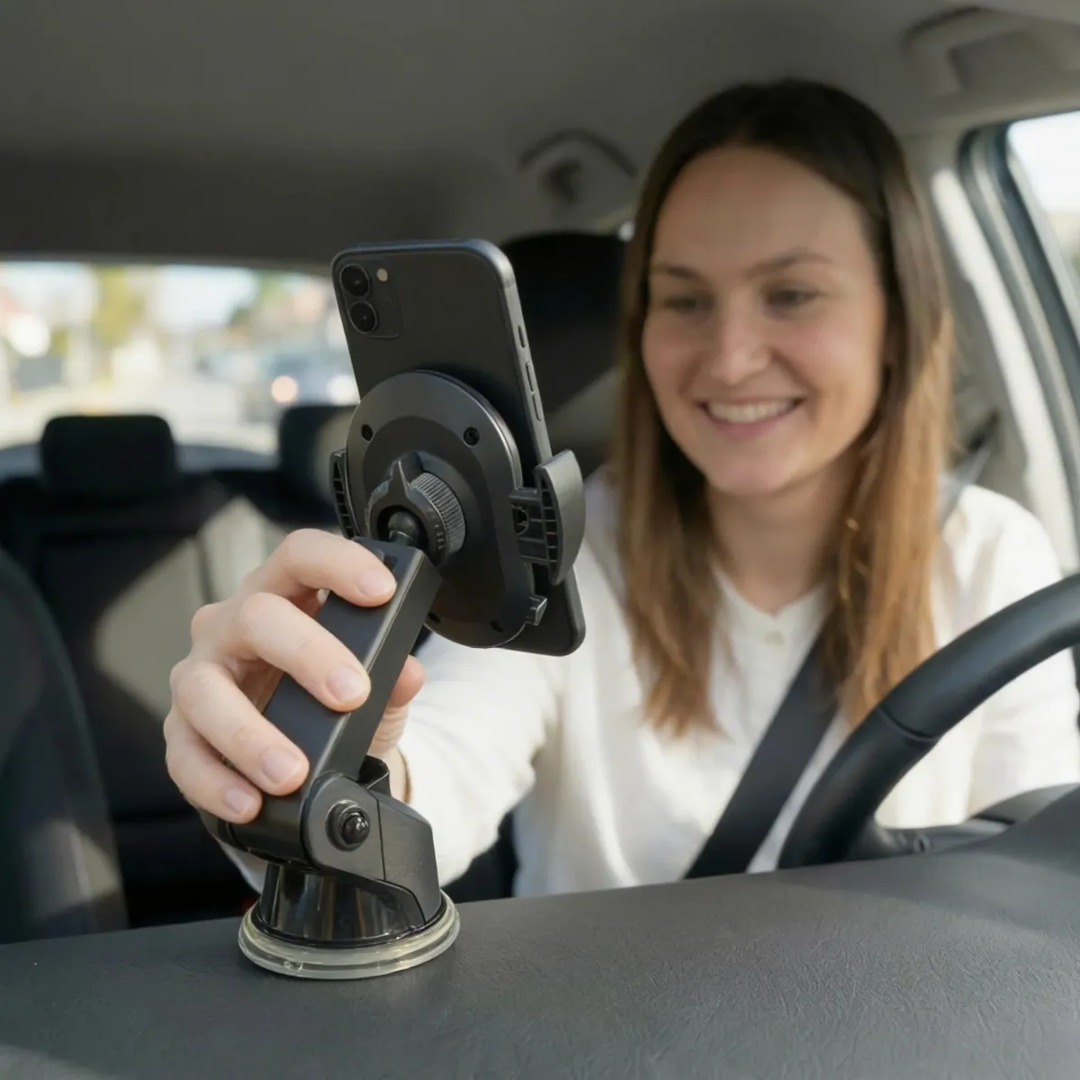Outlet Telefoonhouder Auto voor Dashboard en Raam Telefoon & Tablethouders