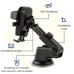 Sale Telefoonhouder Auto voor Raam en Dashboard Telefoon & Tablethouders