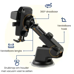 Best Telefoonhouder Auto Zuignap met Dashboard Pad Telefoon & Tablethouders