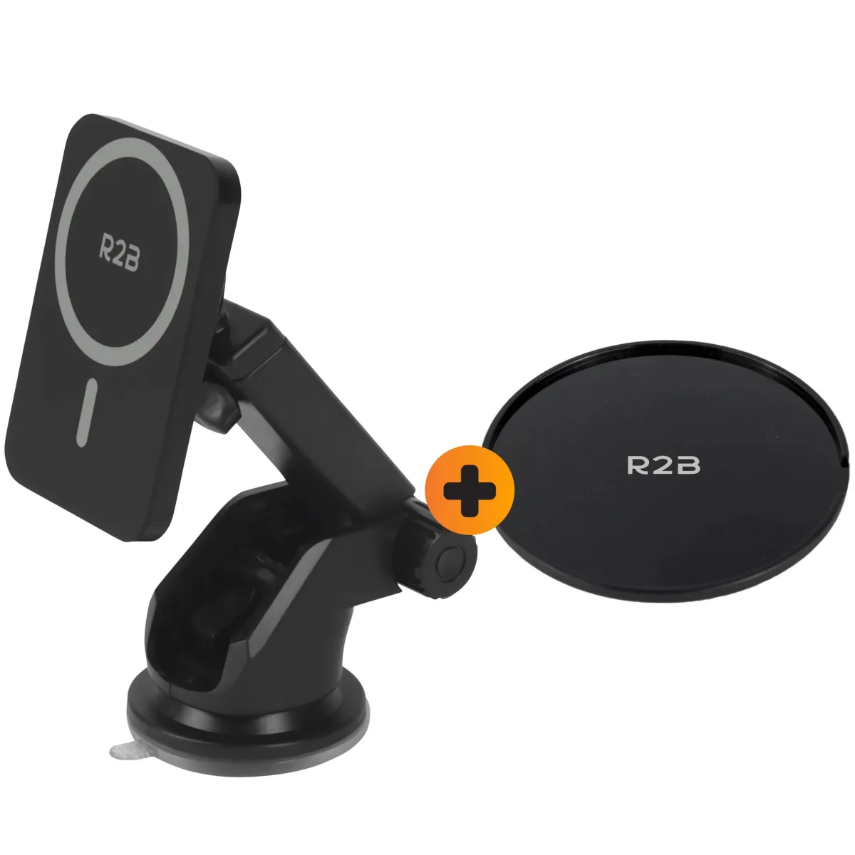 Best Telefoonhouder Auto Zuignap met Draadloze Oplader Telefoon & Tablethouders