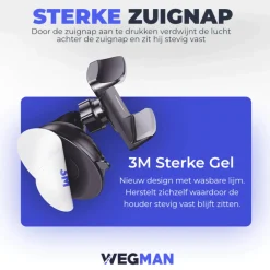 Online Telefoonhouder Auto Zuignap - Dashboard / Raam Telefoon & Tablethouders