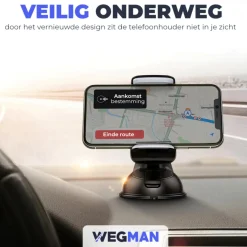 Online Telefoonhouder Auto Zuignap - Dashboard / Raam Telefoon & Tablethouders