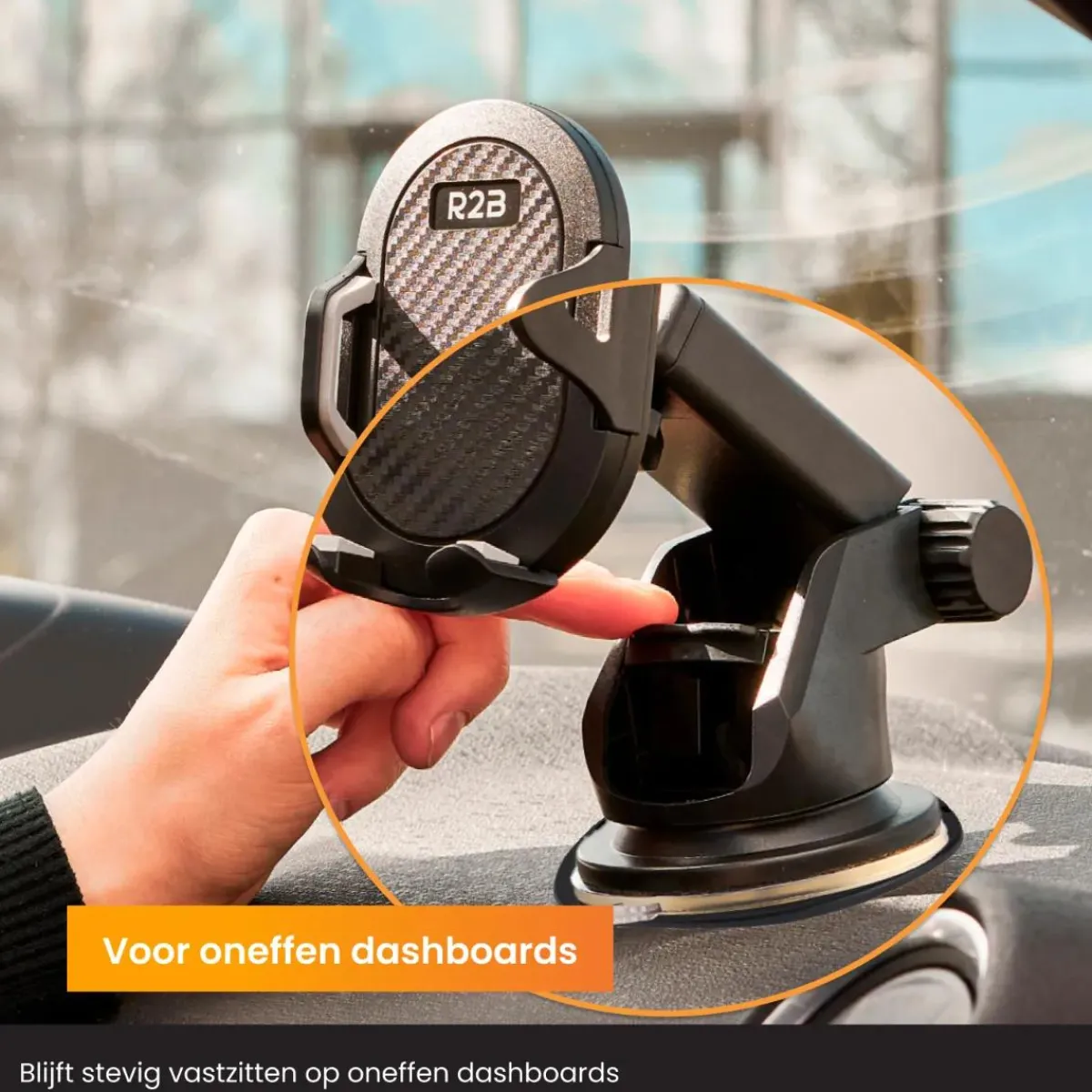 Clearance Telefoonhouders Auto Zuignap + Dashboardpad Telefoon & Tablethouders