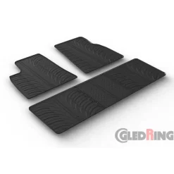 Tesla Model S 2012-2016 excl. 85D - Rubbermatten Automatten