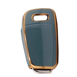 Sale TPU Sleutelhoesje voor Audi groen,goud C3 Autosleutelhoesjes