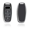 New TPU Sleutelhoesje voor Audi zwart D3 Autosleutelhoesjes