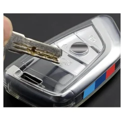 Best TPU Sleutelhoesje voor Bmw clear 34 Autosleutelhoesjes