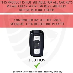 Outlet TPU Sleutelhoesje voor Bmw goud E4 Autosleutelhoesjes