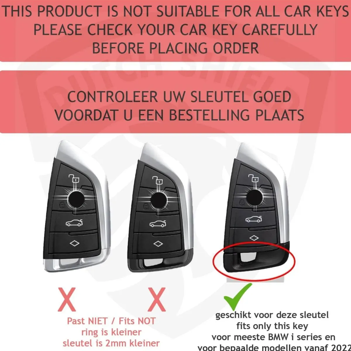 Discount TPU Sleutelhoesje voor Bmw i serie zwart B4A-NEW Autosleutelhoesjes