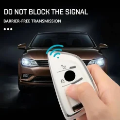 Outlet TPU Sleutelhoesje voor Bmw wit B4A Autosleutelhoesjes