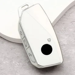 Sale TPU Sleutelhoesje voor Bmw wit F4 Autosleutelhoesjes