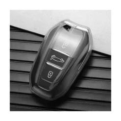 Discount TPU Sleutelhoesje voor Citroën clear 157-clear Autosleutelhoesjes
