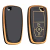 Clearance TPU Sleutelhoesje voor Ford goud B3 Autosleutelhoesjes