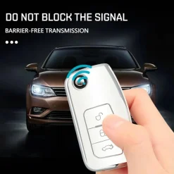 Hot TPU Sleutelhoesje voor Ford zwart G3 Autosleutelhoesjes