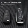 New TPU Sleutelhoesje voor Ford zwart E3 Autosleutelhoesjes