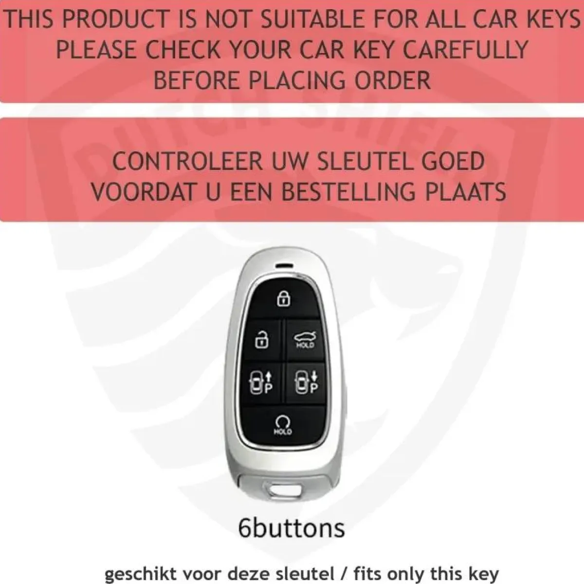 Best TPU Sleutelhoesje voor Hyundai goud E6 Autosleutelhoesjes