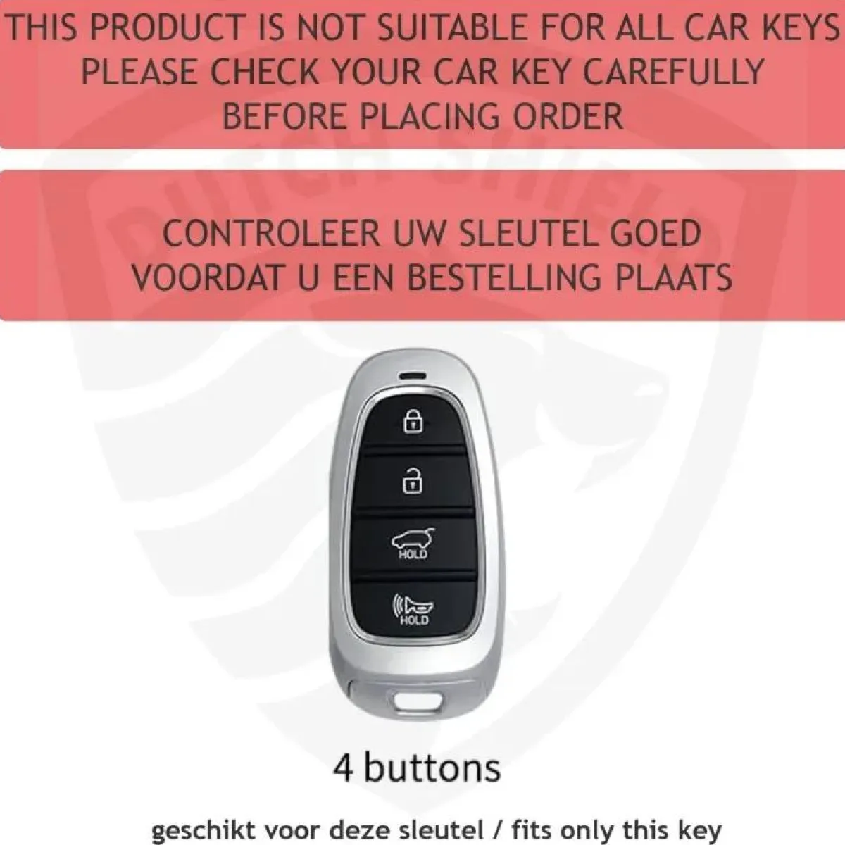 Hot TPU Sleutelhoesje voor Hyundai zwart E4 Autosleutelhoesjes