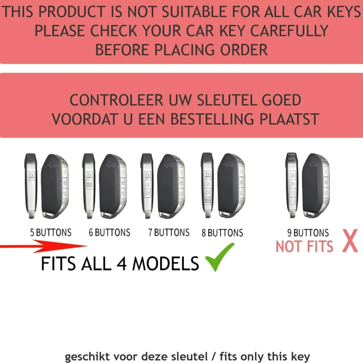 Discount TPU Sleutelhoesje voor Kia clear 561 Autosleutelhoesjes