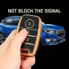 Sale TPU Sleutelhoesje voor Kia goud A3 Autosleutelhoesjes