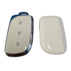 TPU Sleutelhoesje voor Lync & Co wit 02 Autosleutelhoesjes