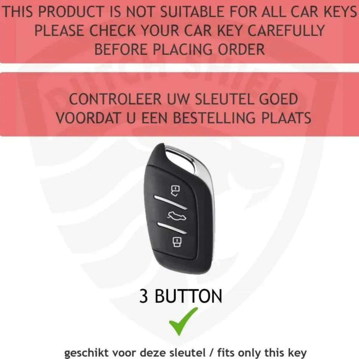 Discount TPU Sleutelhoesje voor MG zwart MG Autosleutelhoesjes